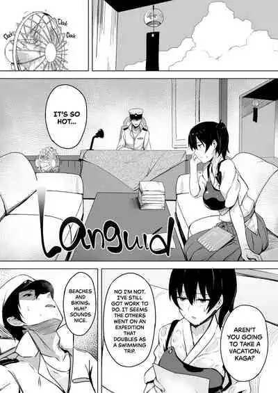 [LOFLAT (Prime)] Hishokan Kaga no Natsuyasumi | Secretary Ship Kaga’s Summer Vacation (Kantai Collection -KanColle-) [English] {2d-market.com} [Decensored] [Digital]