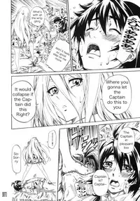 (C76) [MARUTA-DOJO (MARUTA)] Felli-senpai ni Kerarete Fumaretai!! (Chrome Shelled Regios) [English]