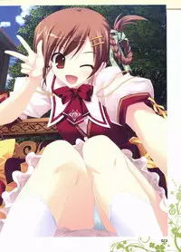 Kimi wo Aogi Otome wa Hime ni Visual Fan Book