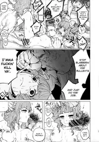 (COMITIA111) [Chemical Janky (Shiruka Bakaudon)] Menhera Hosukyou Bokobokorin! | Beating Up a Mental Host Club Frequenter Chick! [English]