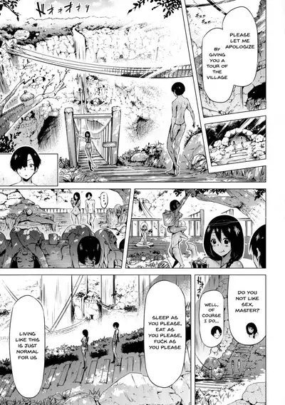 [Akatsuki Myuuto] Isekai Harem Paradise Ge | Other World Harem Paradise Second Part Ch. 1-3 [English] {Doujins.com}