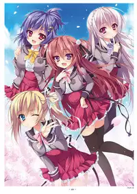 Shukufuku no Kane no Oto wa, Sakura-iro no Kaze to Tomo ni Visual Fanbook