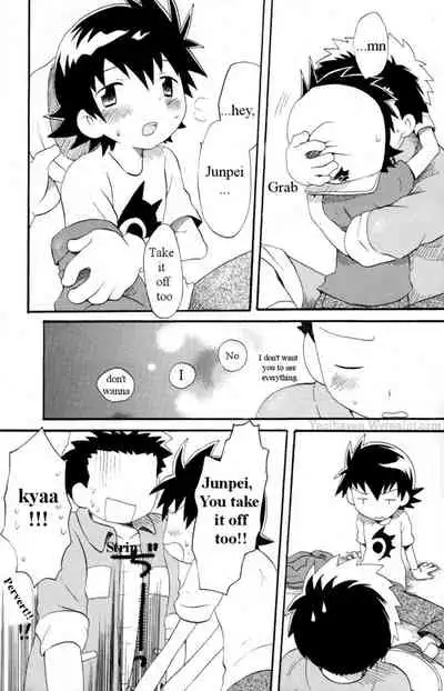 (HaruCC8) [KuruGuru DNA (Hoshiai Hilo)] Hana mo Arashi mo Fumikoete | To Overcome Flowers and Storms (Digimon Frontier) [English] [yaoihaven]