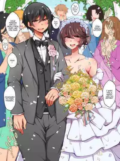 Futanari Rezukappuru no Aida ni Hairoutoshita Otoko | A Man Who Tried to Get Between a Futanari Lesbian Couple