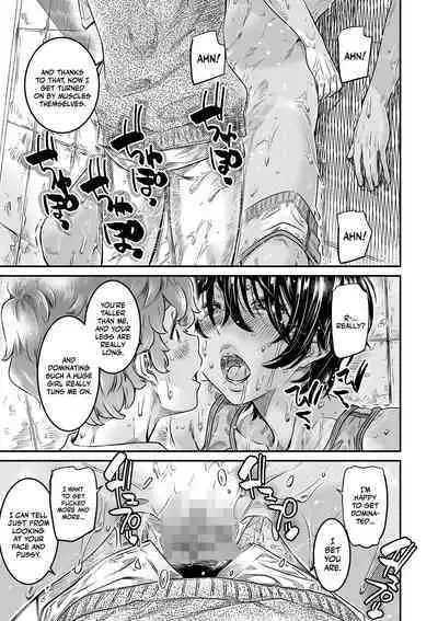 [Burning Shimai (MARUTA)] Shinchou 175cm no Rikujou Joshi | A 175cm-Tall Track-and-Field Girl Wants to Run with Her Male Kouhai's Semen Inside Her [English] {Doujins.com}