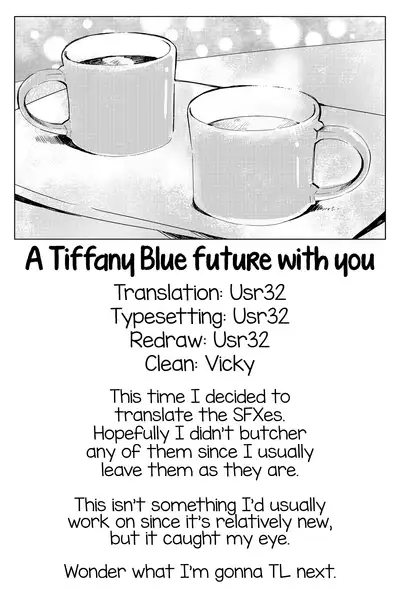 [Shobocon (Kitamura Tooru)] Tiffany Blue no Mirai o Kimi to | A Tiffany Blue future with you (Love Live!) [English] [Usr32] [Digital]