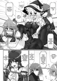 (Reitaisai 10) [Stapspats (Hisui)] Gensoukyou Futanari Cock Wrestling 2 - Reimu & Marisa VS Yuuka & Sanae (Touhou Project) [English] {doujin-moe.us}