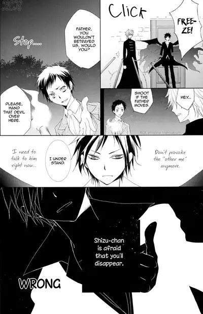 [Tantric Twin/Fantastic Ghost (Takamine-san)] Sad Toy 3 (Durarara) [English] {KCK-Amateur}