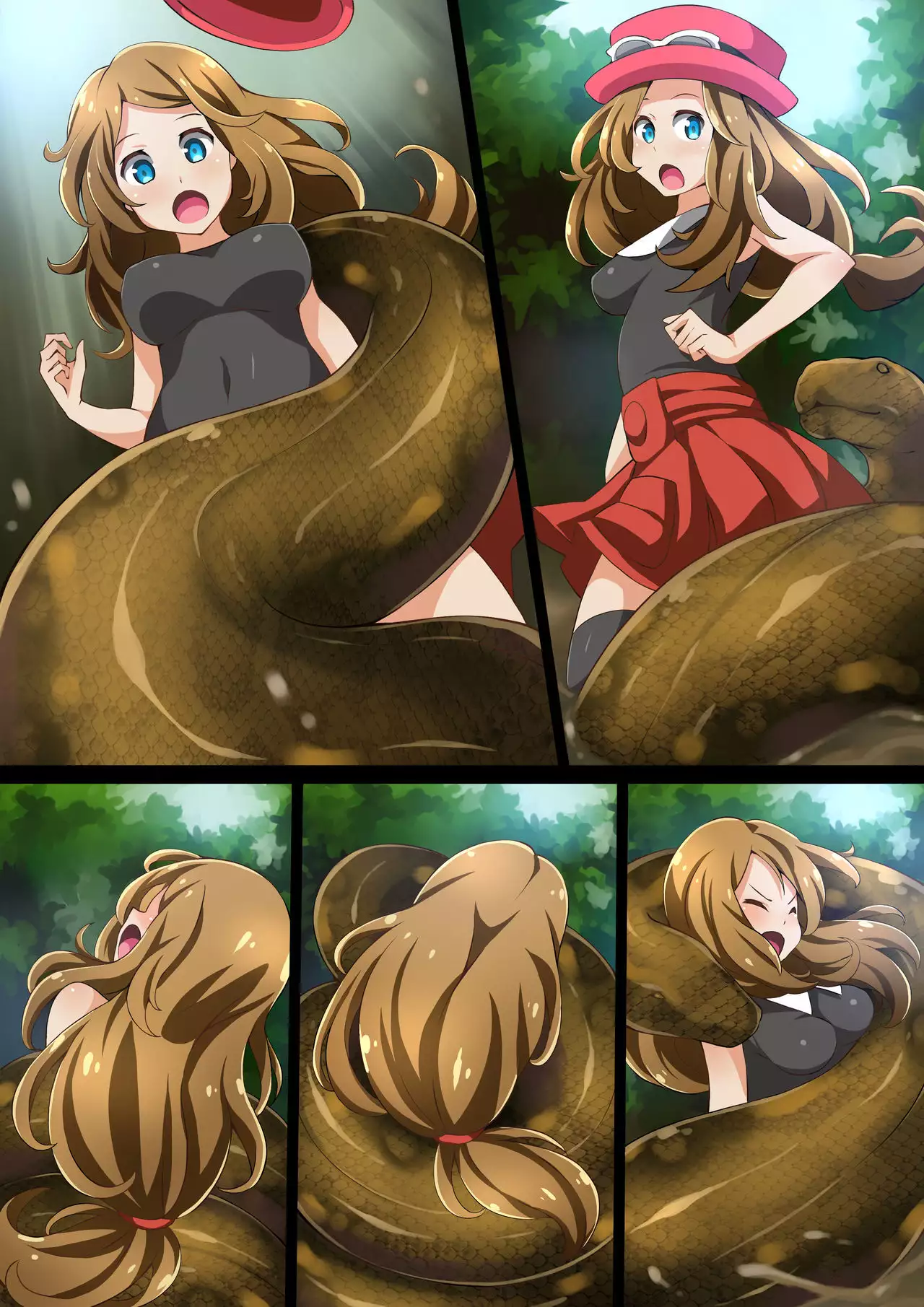 Hell Of Swallowed: Serena VS Anaconda