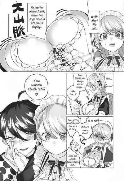 (#Nijisousaku 4) [Kore Owattara Yakiniku Ikuwa (Kinomoto)] Sensitive Change! (Aizono Manami, Saegusa Akina) [English]