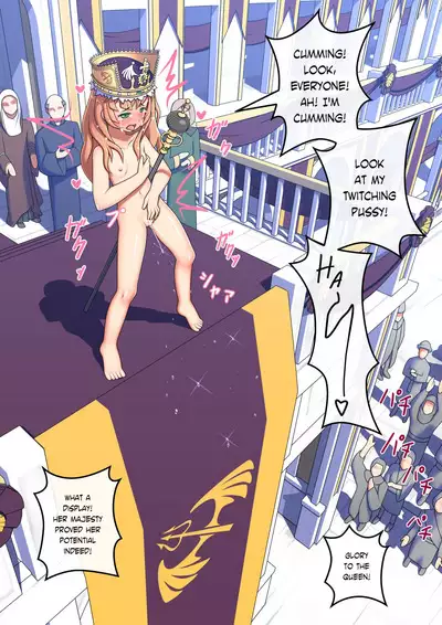 [Hadaparuka] Roshutsu Shou Joou Felise VII no Aika - Taikanshiki Hen | Lament of Felise VII, The Naked Queen - Coronation [English]