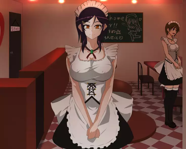 Yokubou ni Somaru Shinjin Kyonyuu Meido