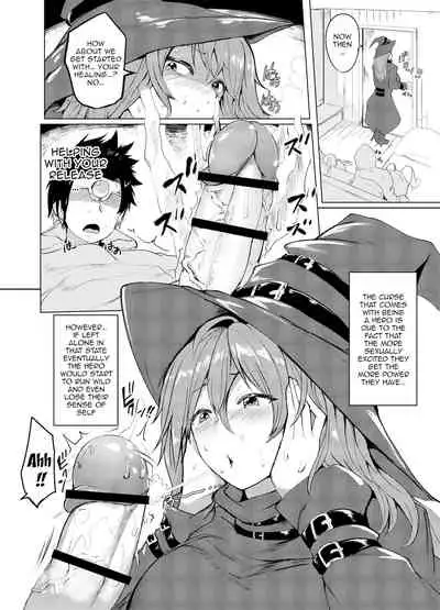 Shasei Kanri Majo to Norowareta Yuusha no Tabi | Ejaculation Control Witch And The Cursed Hero's Journey