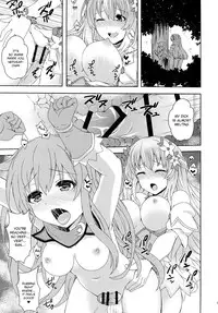 [True RIDE (Various)] COMIC Futanari Megamilk Venus (Hyperdimension Neptunia) [English] [potocat] [Digital]