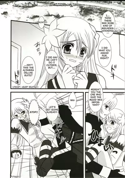 (C74) [PISCES (Hidaka Ryou, Hinase Kazusa)] Kimi ha kimi dayo (Tales of Symphonia) [English]