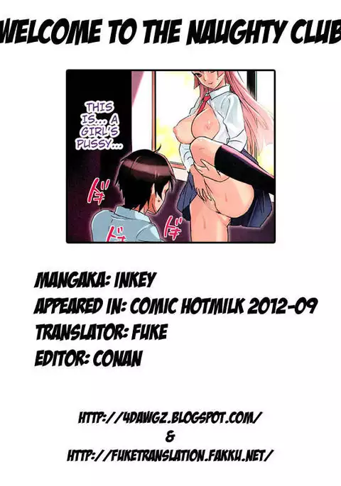 Welcome to the Naughty Club