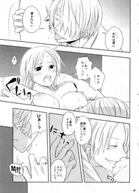 (C91) [Orange Typhoon (Yamada Enako)] SweetNess 3 Sanji x Nami Sairokushuu (One Piece)
