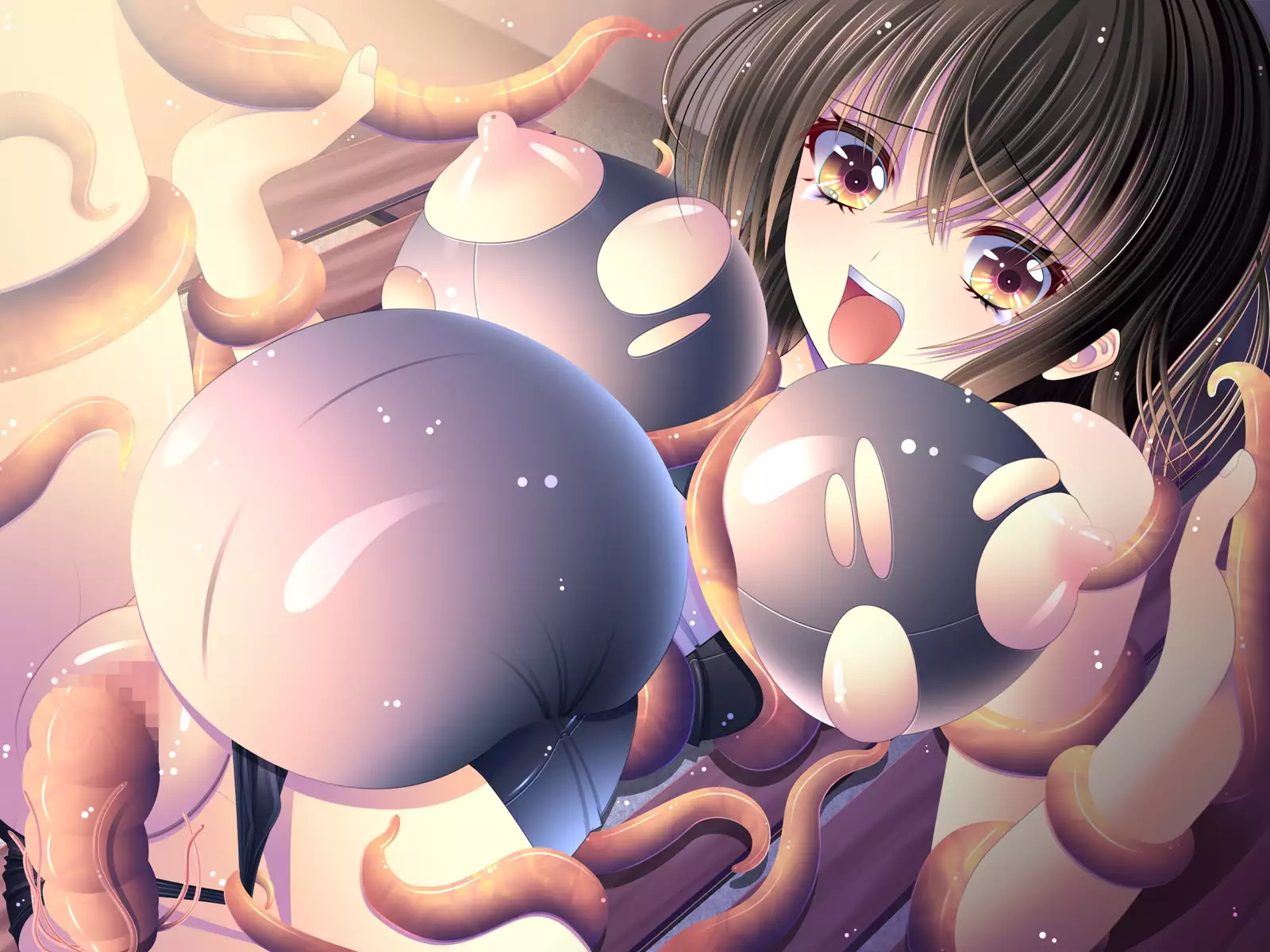 yabure, bakunyu chochichi naedoko ni, benki ni Daraku To sa reru hiroin!~ Hime ￮ setsuna ~