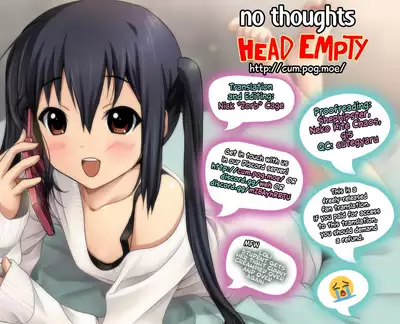 (C78) [Sage (Cha☆Pel, Ryunnu)] Azu You Like!! ~Azunyanium Refill~ (K-On!) [English] [head empty] [Digital]