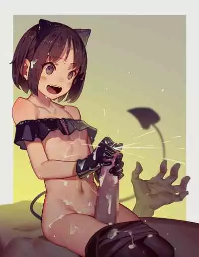 [MonsieuR (MUK)] Otoko de asobu mesugaki-chan tachi illustration set 2020-2023 [Textless]