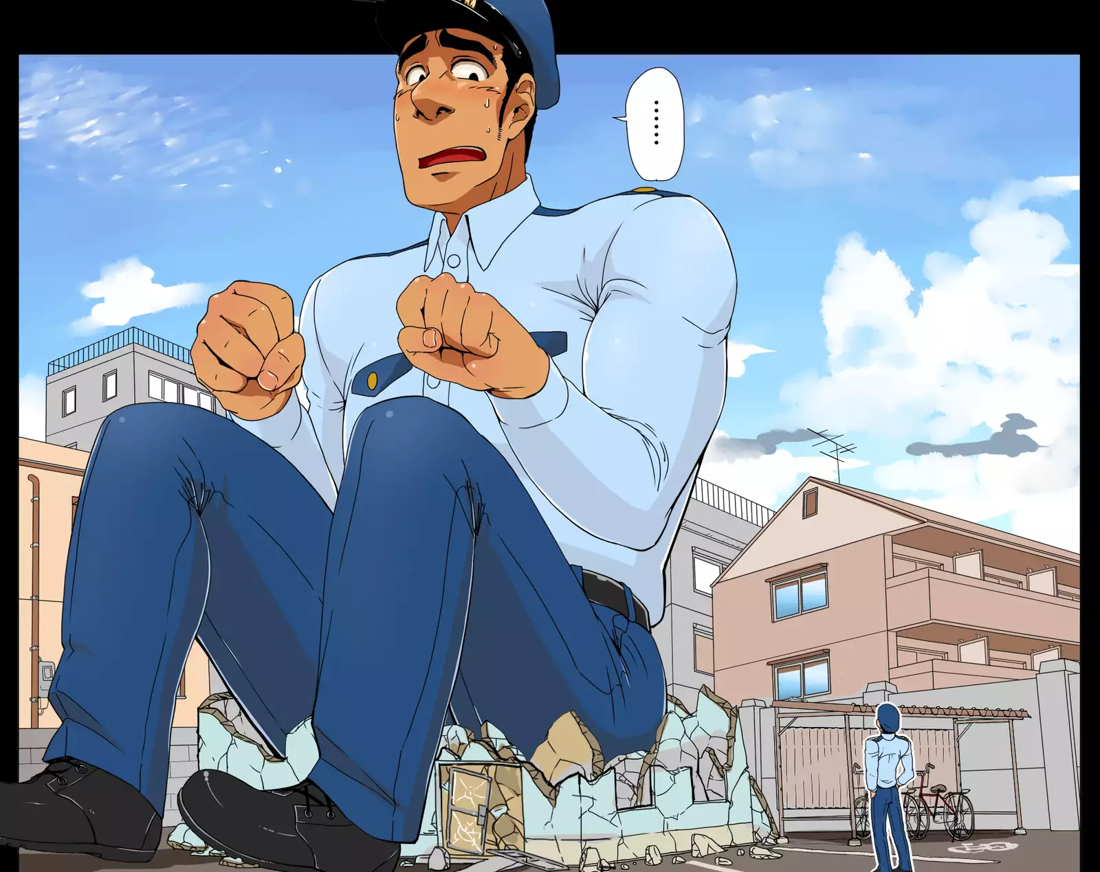 Giant Policeman - Free version