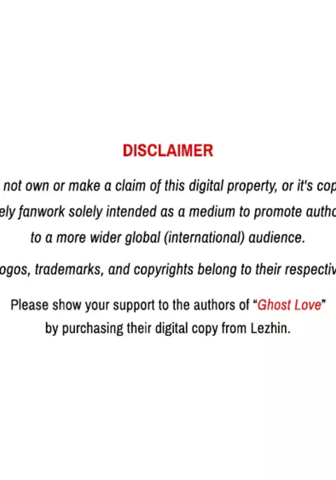 Ghost Love Ch.1-33