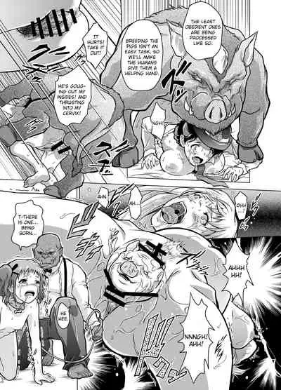 [Orc Chou (NOLIA)] Dominate Orc ~Kachiku Ika to Sareta Mijime na Ningenzoku~ | Dominate Orc ~Humanity is Pitiful and Worth Less than Cattle~ [English] [friggo]