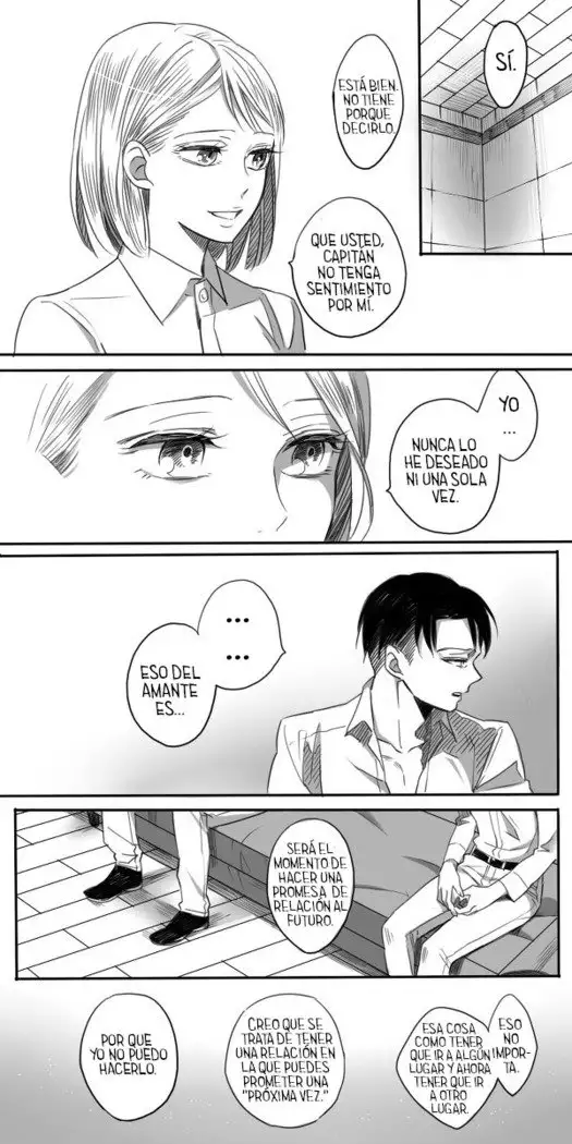 Rivetra Doujinshi Levi x Petra Español