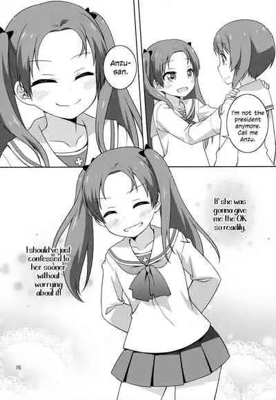 (C94) [Umenomi Gahou (Umekiti)] S na Kanojo ga Dekita Anzu-chan | Anzu-chan Got a Sadistic Girlfriend (Girls und Panzer) [English] {/u/ scanlations}