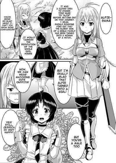 [Yumekakiya (MuuMuu, Kaneko Naoya)] TS-kishi to Josou Maid no Daibouken Ch. 1 "Noroi o Hodoku Houhou" | TS Knight and Cross-dressing Maid's Great Adventure Episode 1: 「Ways for breaking curse」 [English]