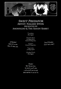 [Nagare Ippon] Sweet Predator [Eng]