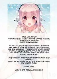[CROSS HEARTS (Ayase Hazuki)] SO SMILE! (Super Sonico) [2013-09-01] [English] [SMDC]