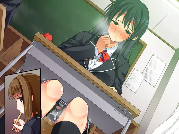 Suieibu Buchou no Kyonyuu JK ga Furyou Kyoushi ni Otosareru Ohanashi