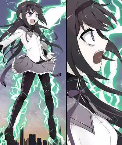 Dengeki de Kyousei Henshin Kaijo Saserareta Homu Homu | Homu Homu forced to untransform by electric shock