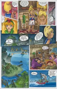 Zelda The wink waker (passage) ENGLISH