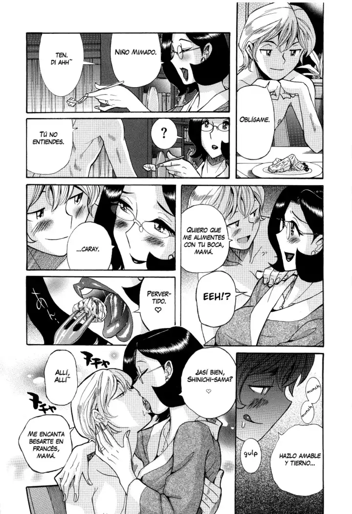 Nympho Maman Boshi Soukan - Mama no Shikyuu wa Boku no Mono Ch. 1-4