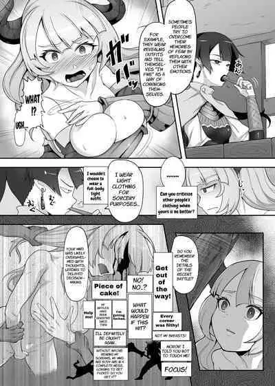 Tettsui no Onna Senshi, Mamono ni Makete Okasareru Mousou o Kojirase Shinu yori Hidoi Me ni Au | The Hammer-wielding Warrior's Fate