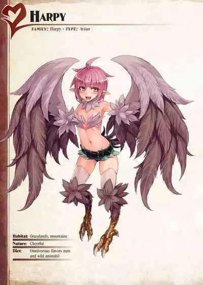 [Kurobinega (Kenkou Cross)] Mamono Musume Zukan I -Monster Girl Encyclopedia- Vol. 1 [English]