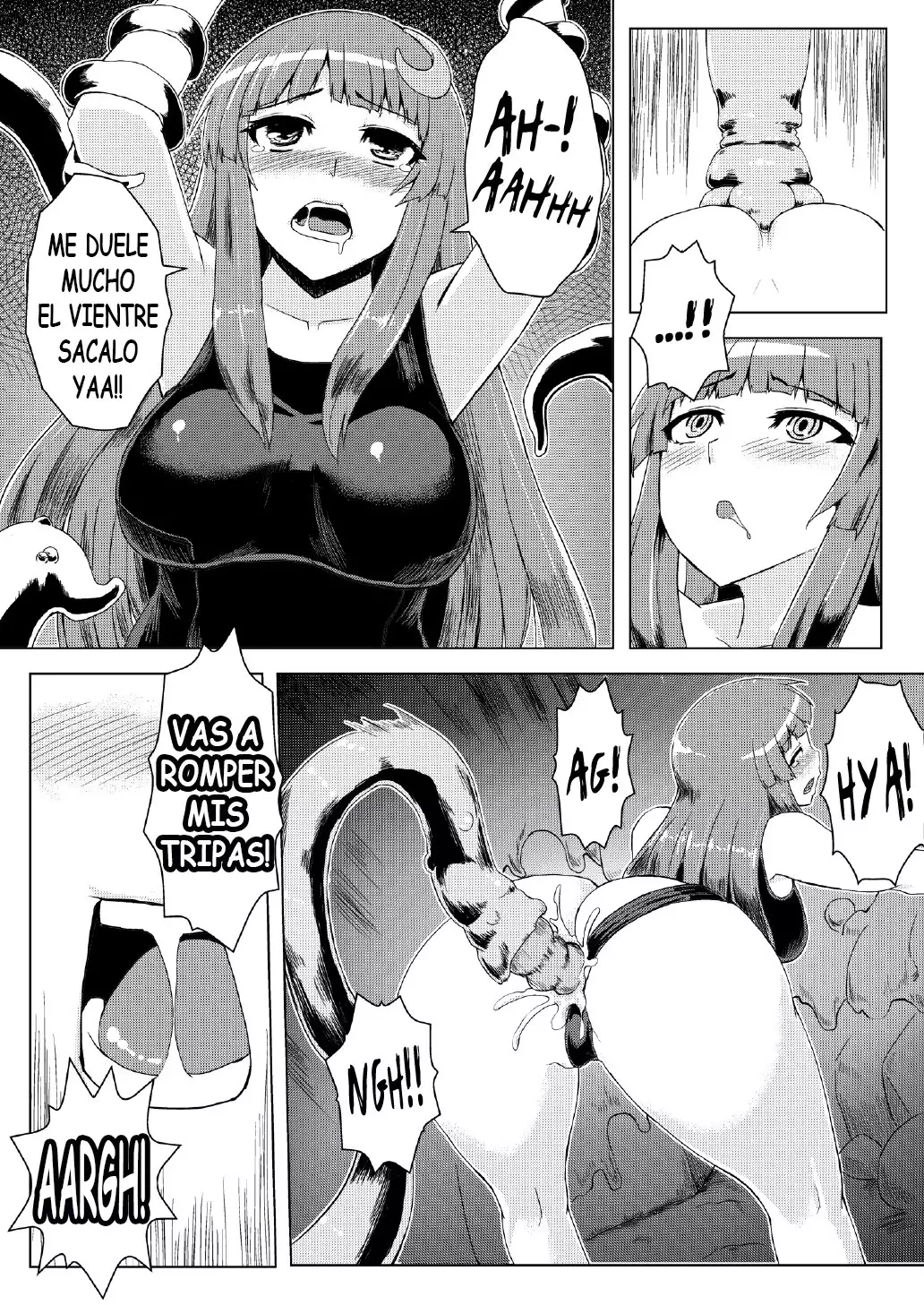 ] Sukumizu Patchouli Shokushu Jigoku | Patchouli en Ropa de Baño y El Infierno de Tentaculos