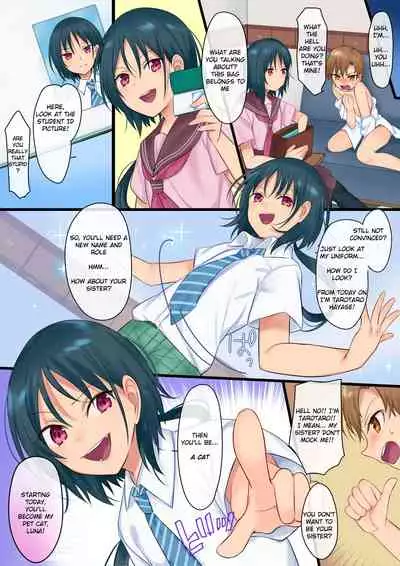 [Gozen Shichiji no Awase Kagami (kagami0235, Hiiragi Popura)] Akuma no Aigan Pet ~Zetsubou no Mesu-ka Seisai!!~ | Transformed into the Devil's Desperate Pet Bitch!! [English]