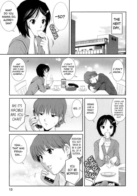 Hitozuma Audrey-san no Himitsu ~30-sai kara no Furyou Tsuma Kouza~ - Vol. 2 Ch. 9~10 {Hennojin}