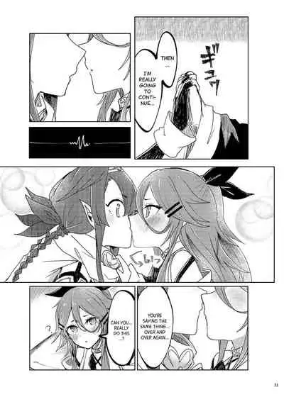 (Houraigekisen! Yo-i! 29Senme) [Sonna Kanji de Heiankyou (Itomugi-kun)] Futari no Himitsu (Kantai Collection -KanColle-) [English] [Black Grimoires]