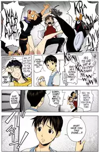 [URAKON (Kon-Kit)] The Prank Night (Neon Genesis Evangelion) [English] =LWB= [Colorized] [Digital]