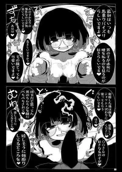 Jimi de Otonashisou ni Miete Doutei o Taberu no ga Shumi no Warui Onna no Ko Doujin Sakka-chan ni Seiheki o Dame ni Sareru Douteikuntachi no Hanashi