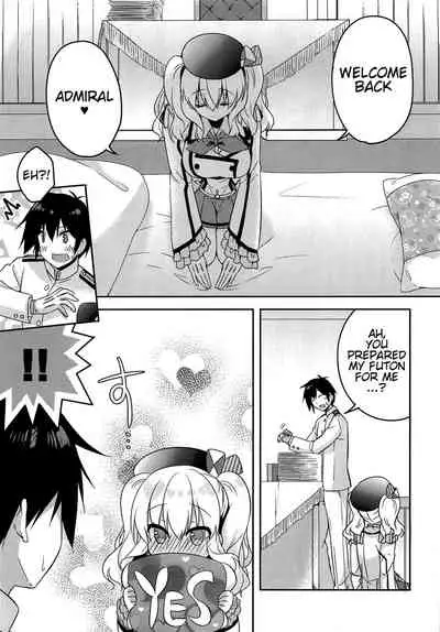 (Ware, Yasen ni Totsunyuusu! 4 Senpuu) [Apple Water (Ringo Sui)] Doutei Teitoku to Babumi Kashima-san | The Virgin Admiral and a Kashima-san Whose Maternal Instinct Has Been Awakened (Kantai Collection -KanColle-) [English] [Tabunne Scans]