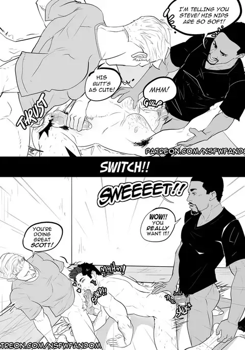 Antman, Cap, and Falcon Threesome