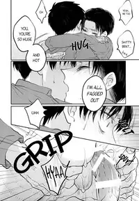 (Dai 3 Kai Hekigai Chousa Haku) [Satoukibi (Amesusu)] Toaru Shinpei no Warm Up | The Warm Up of a Certain Recruit (Shingeki no Kyojin) [English] [humanitys sassiest]