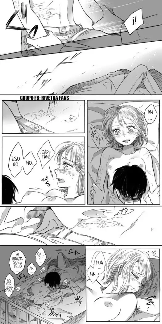 Rivetra Doujinshi Levi x Petra Español