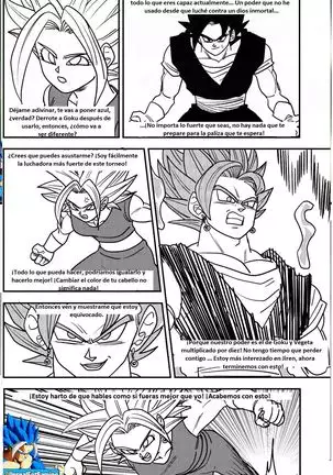 Kefla Vs Vegito Blue!