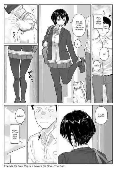 [Kikunosukemaru] Tomodachi 4-nen + Koibito 1-nen | Friends for Four Years + Lovers for One (COMIC Anthurium 2021-11) [English] [SatorinTL] [Digital]